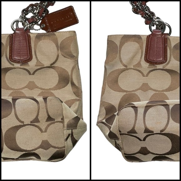 Coach Chelsea Signature Tote Bag Purse Style 18738 - Picture 15 of 16